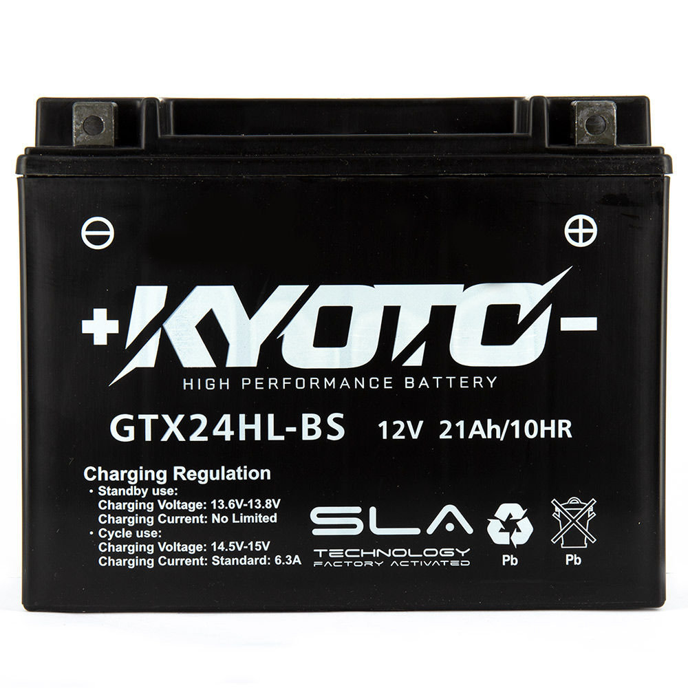 Batteria KTX24HL-FA - AGM - Senza manutenzione - Pronta all'uso (YTX24HL)