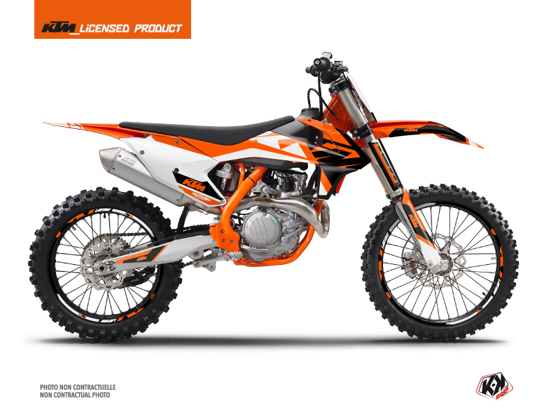 Kit Moto Cross skyline ktm 450 sxf arancione