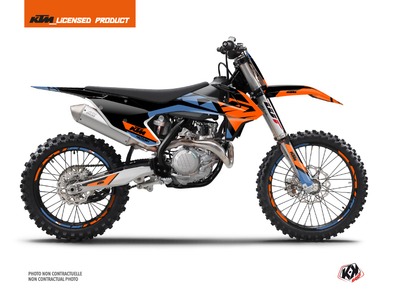 Kit Moto Cross Skyline ktm 125 sx blu