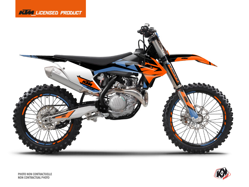 Kit Moto Cross Skyline ktm 250 sx blu