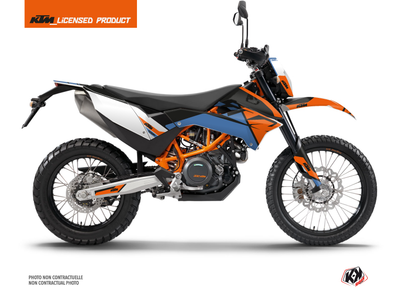 Kit Moto Cross Skyline ktm 690 enduro r blu