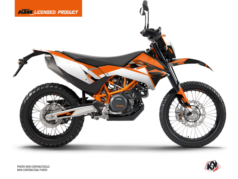 Kit Moto Cross Skyline ktm 690 enduro r arancione