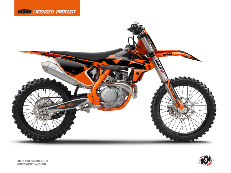 Kit Moto Cross retro' ktm 150 sx arancione