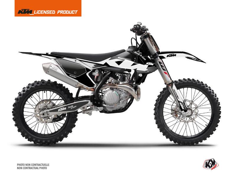 Kit Moto Cross retro' ktm 125 sx nero