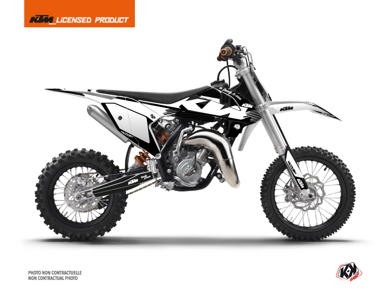 Kit Moto Cross retro' ktm 50 sx nero