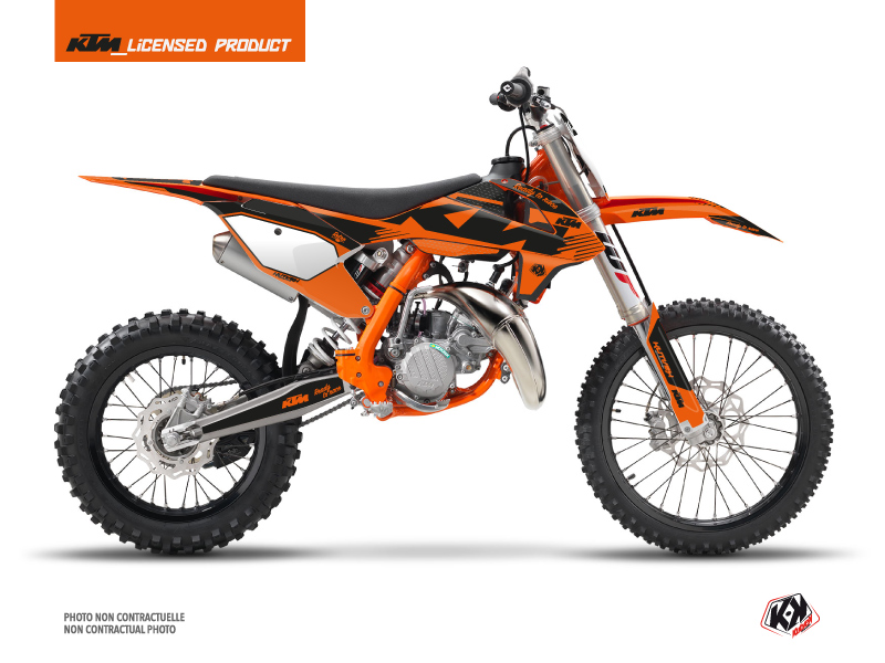 Kit Moto Cross retro' ktm 85 sx arancione