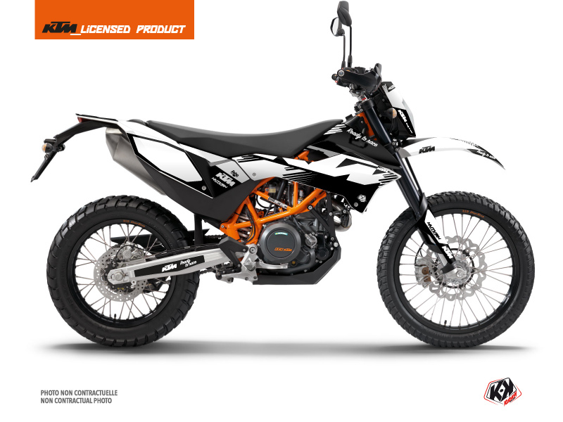 Kit Moto Cross retro' ktm 690 enduro r nero