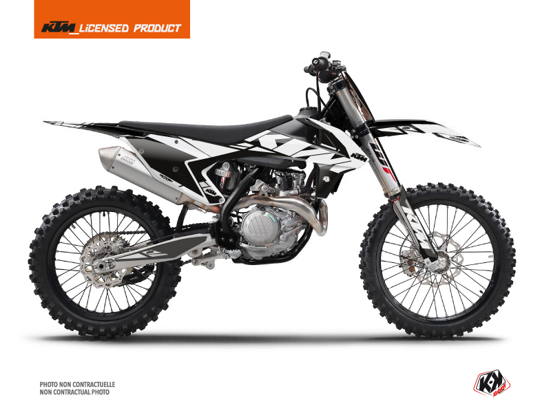 Kit Déco Moto Cross Reflex KTM 250 SXF Bianco
