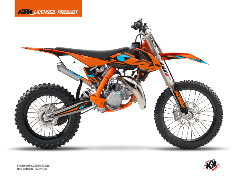 Kit Déco Moto Cross Reflex KTM 85 SX Arancione