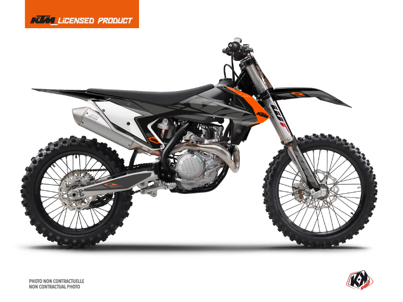 Kit Déco Moto Cross Reflex KTM 250 SX Nero