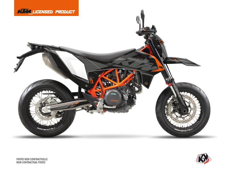 Kit Déco Moto Cross Reflex KTM 690 SMC R Nero