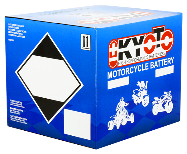 Batteria 6N4B-2A-3 - Convenzionale - Con manutenzione - Fornita con pack acido