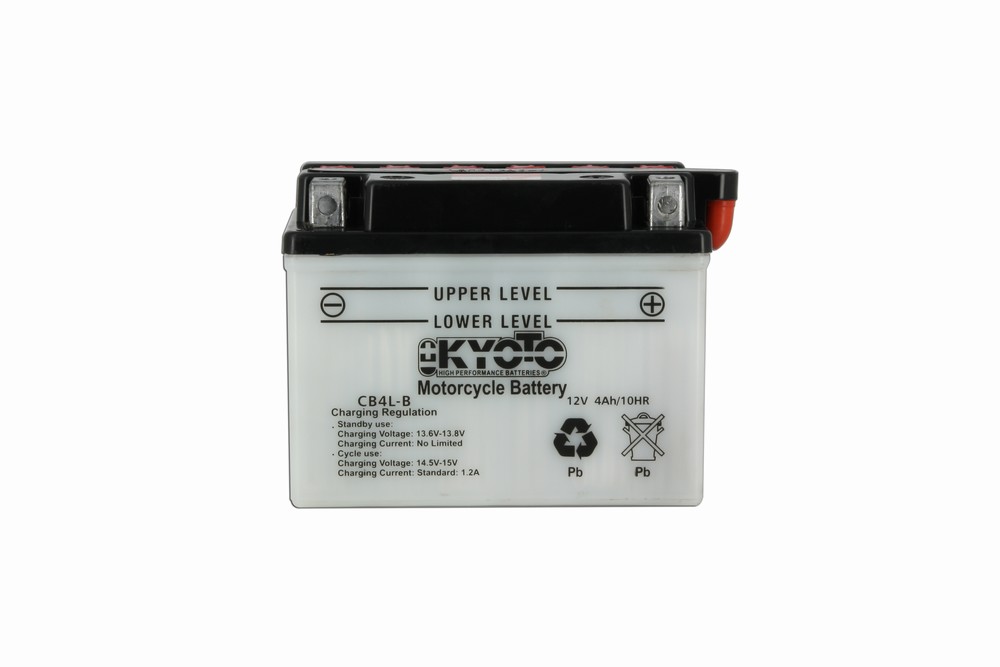 Batteria KB4L-B - Convenzionale - Con manutenzione - Fornita con pack acido (YB4L-B)
