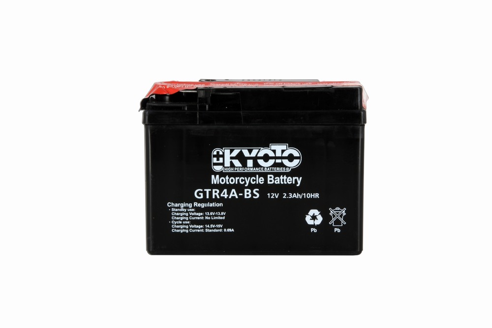 Batteria KTR4A-BS - AGM - Senza manutenzione - Fornita con pack acido (YTR4A)