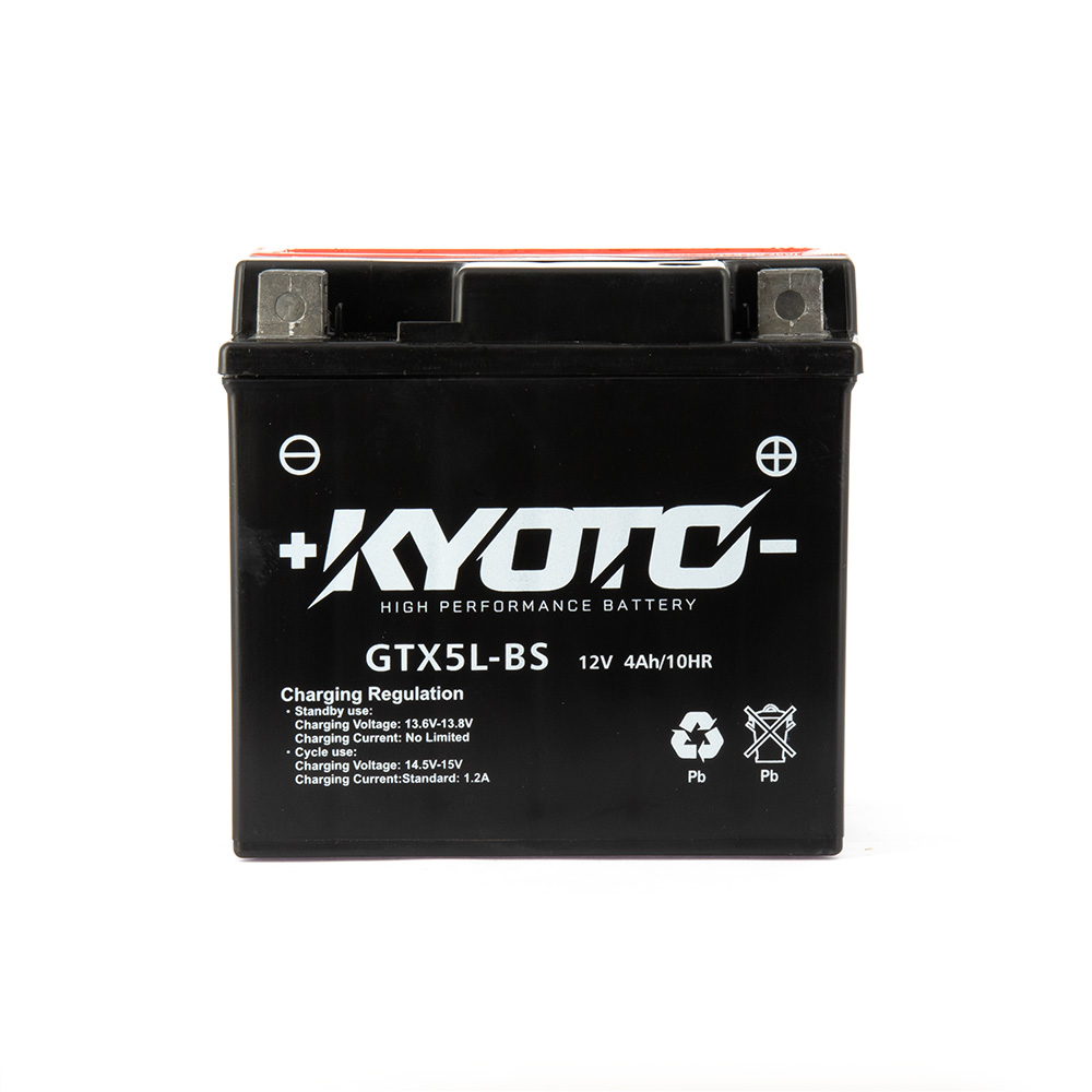Batteria KTX5L-BS - AGM - Senza manutenzione - Fornita con pack acido (YTX5L)