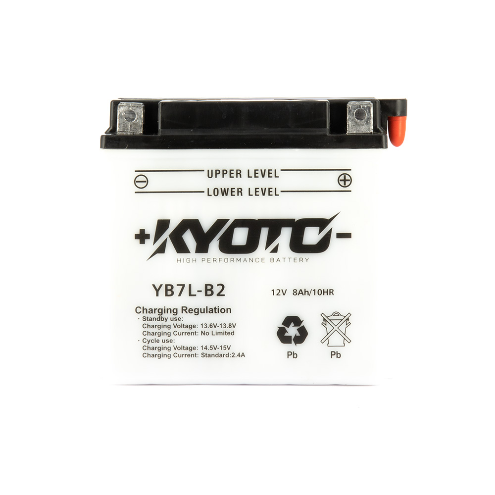 Batteria KB7L-B2 - Convenzionale - Con manutenzione - Fornita con kit acido (YB7L-B2)