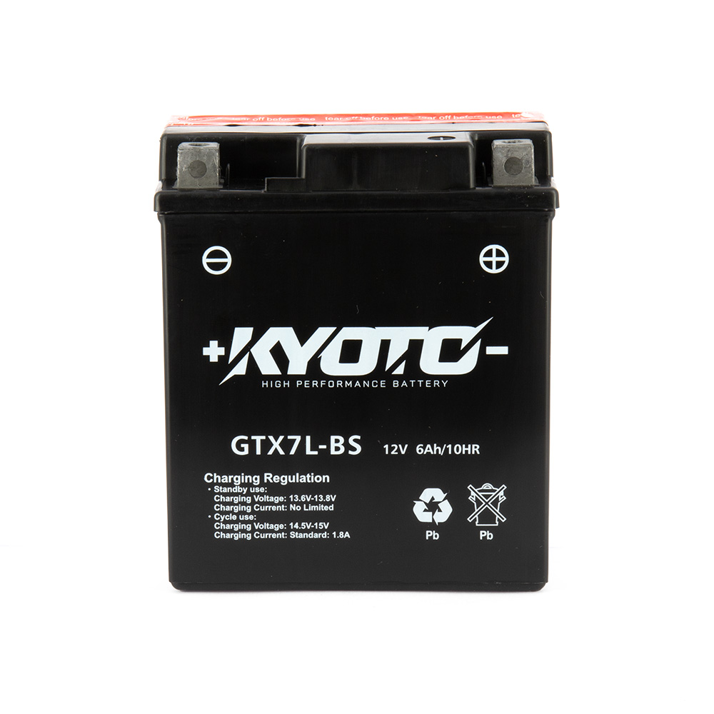 Batteria KTX7L-BS - AGM - Senza manutenzione - Fornita con pack acido (YTX7L)