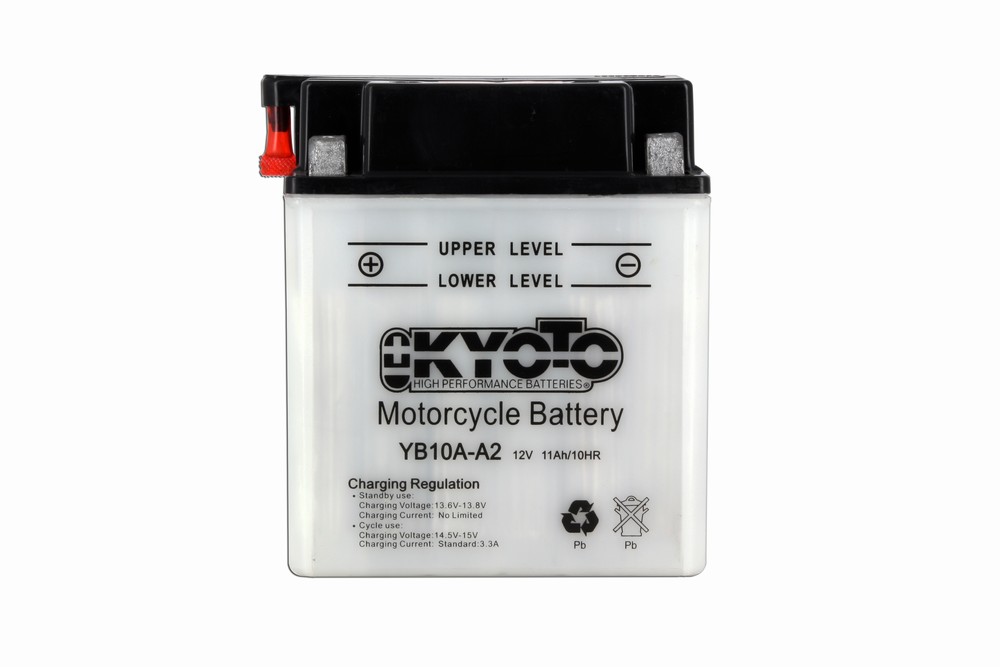 Batteria KB10A-A2 - Convenzionale - Con manutenzione - Fornita con kit acido (YB10A-A2)