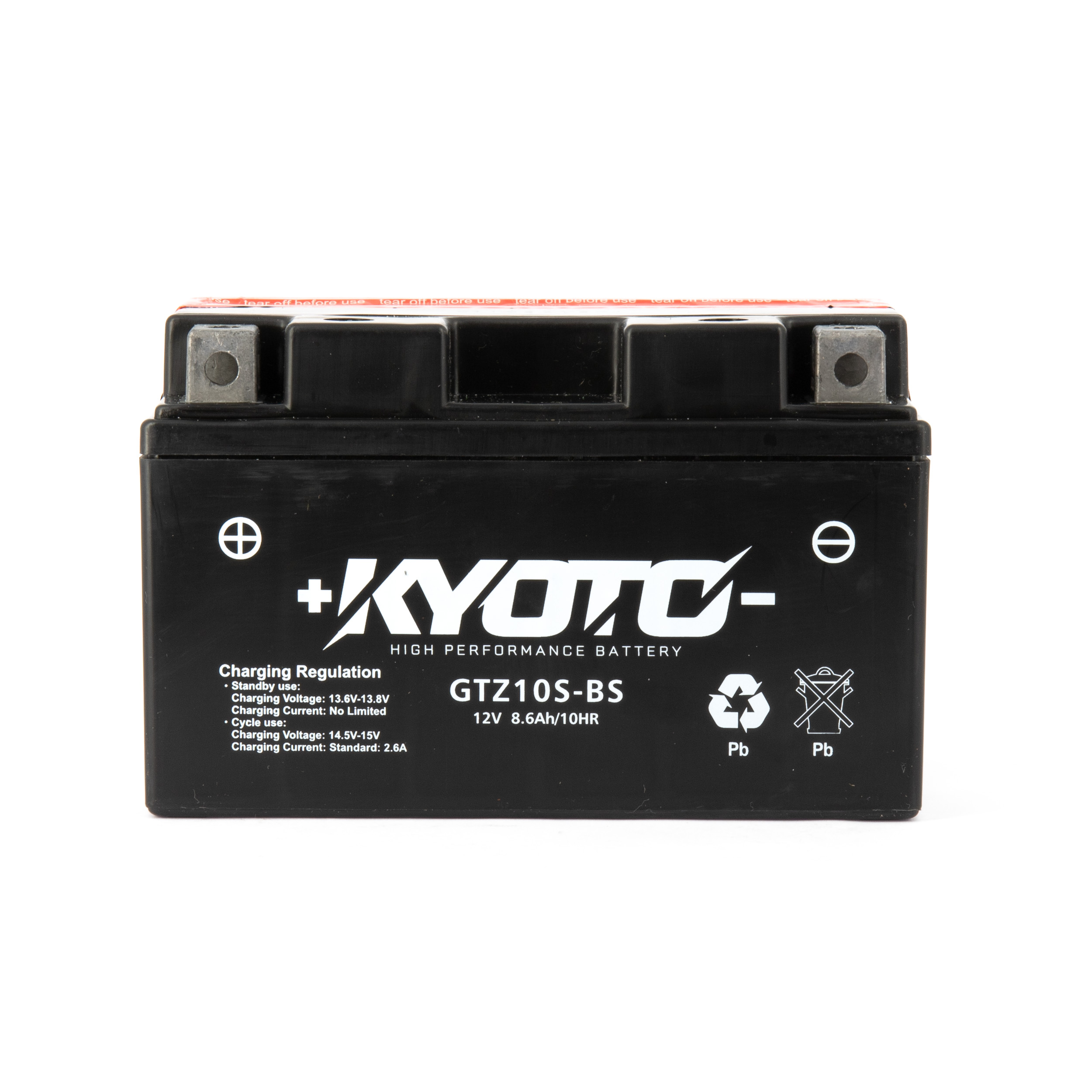 Batteria KTZ10S-BS - AGM - Senza manutenzione - Fornita con pack acido (TTZ10S)