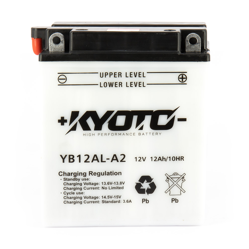 Batteria KB12AL-A2 - Convenzionale - Con manutenzione - Fornita con pack acido (YB12AL-A2)