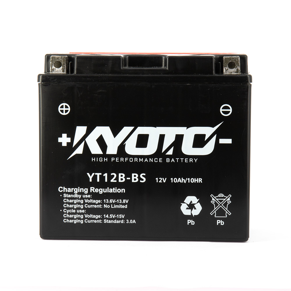 Batteria KT12B-BS - AGM - Senza manutenzione - Fornita con pack acido (YT12B)