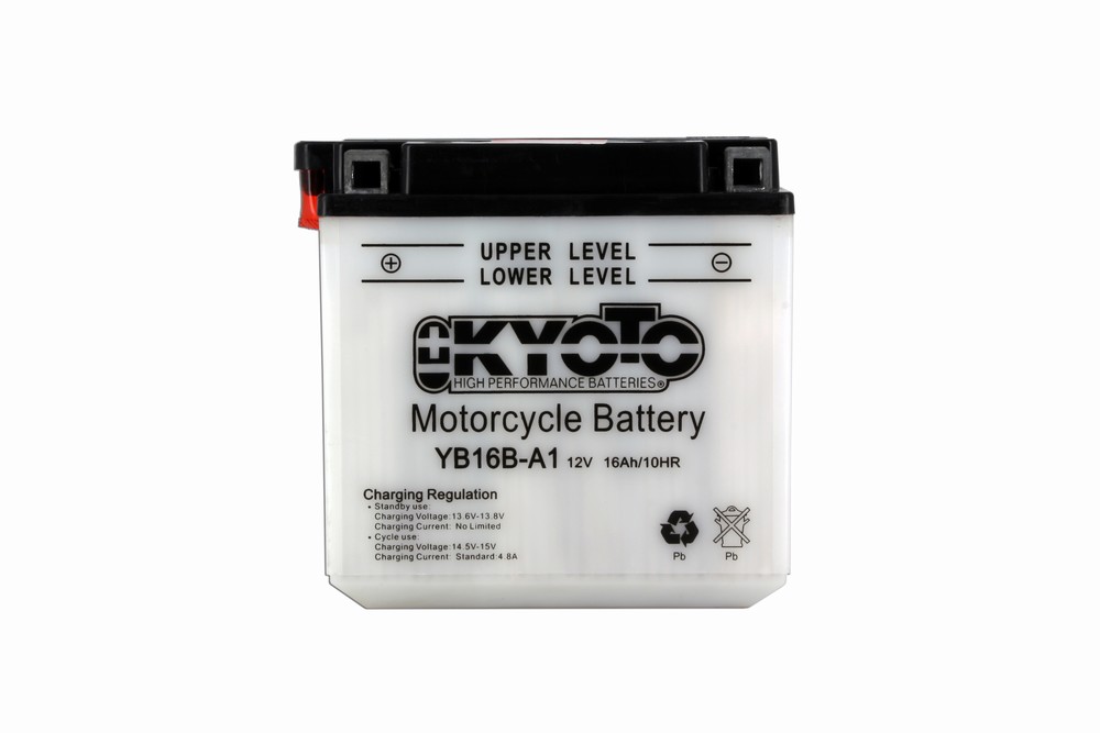 Batteria KB16B-A1 - Convenzionale - Con manutenzione - Fornita con kit acido (YB16B-A1)