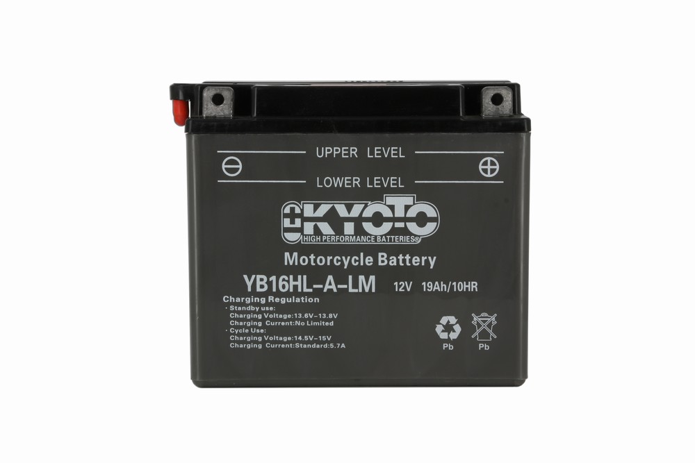 Batteria KB16HL-A-LM - Convenzionale - Con manutenzione - Fornita senza acido (YB16HL-A-LM)