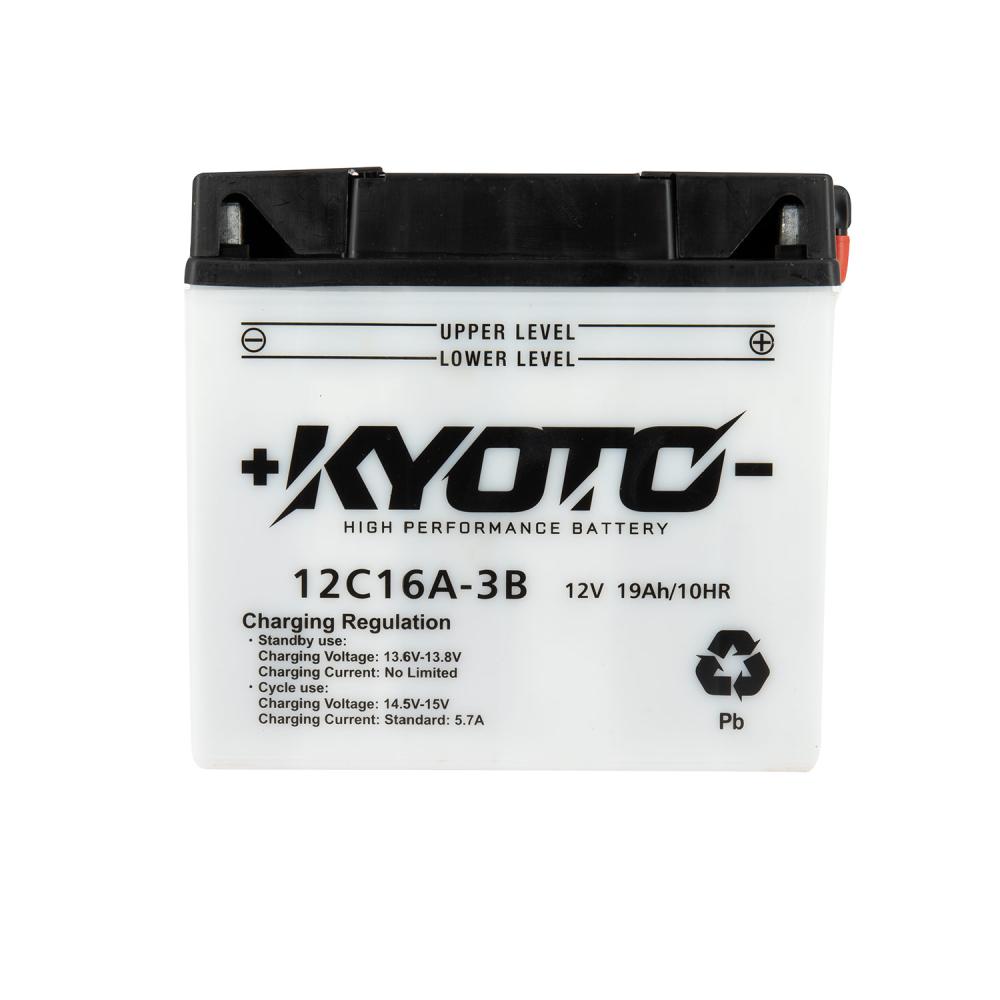 Batteria 12C16A-3B - Convenzionale - Con manutenzione - Fornita con pack acido