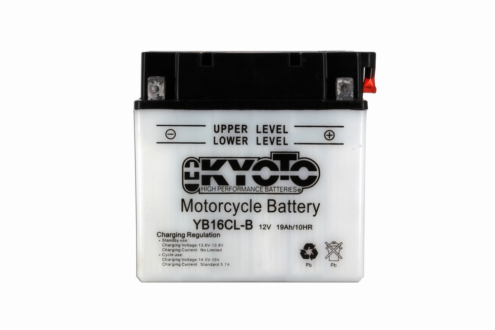 Batteria KB16CL-B - Convenzionale - Con manutenzione - Fornita con kit acido (YB16CL-B)