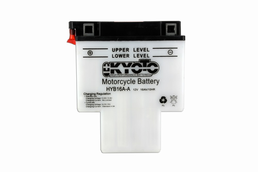 Batteria HYB16A-A - Convenzionale - Con manutenzione - Fornita con pack acido