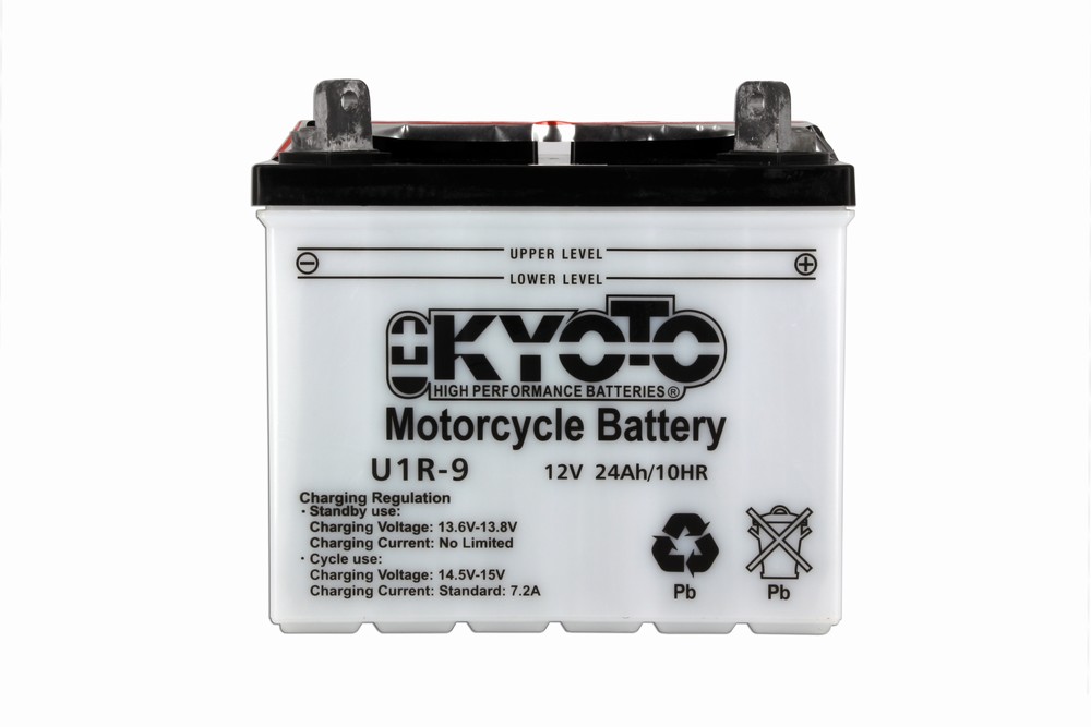 Batteria U1R-9 - Convenzionale - Con manutenzione - Fornita con pack acido