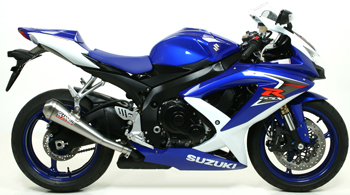 Silenziatore GX One GSX-R600/750 2008/2010 Slip-on Nichrom