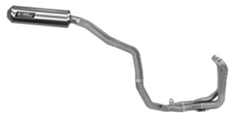 Scarico CBR 600 RR 2009/2010 Linea Completa Silenziatore Titanio Terminale Carbonio Omologato CAP 5