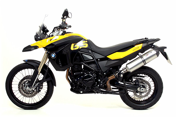 Silenziatore Titanio BMW F 650 GS 2008/2010 Slip-on F800GS 2008/2010 E13 CHAP9/5 Omologato