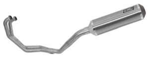 Scarico BMW F 800 ST 2006/2010 Linea Completa Silenziatore Titanio Terminale Carbonio Omologato E13