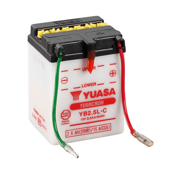 Batteria YB2.5L-C - Convenzionale - Con manutenzione - Fornita senza acido