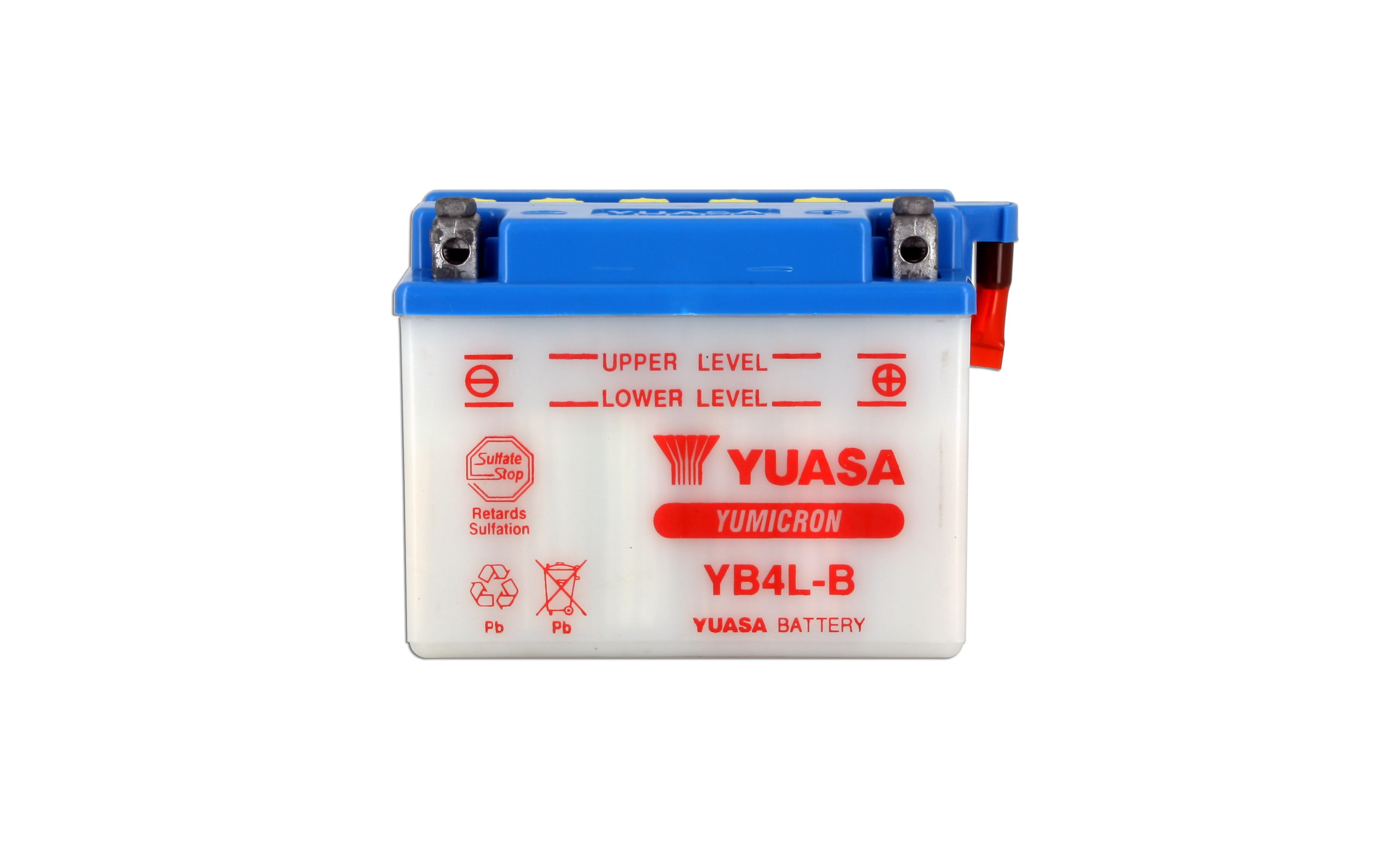 Batteria YB4L-B - Convenzionale - Con manutenzione - Fornita senza acido
