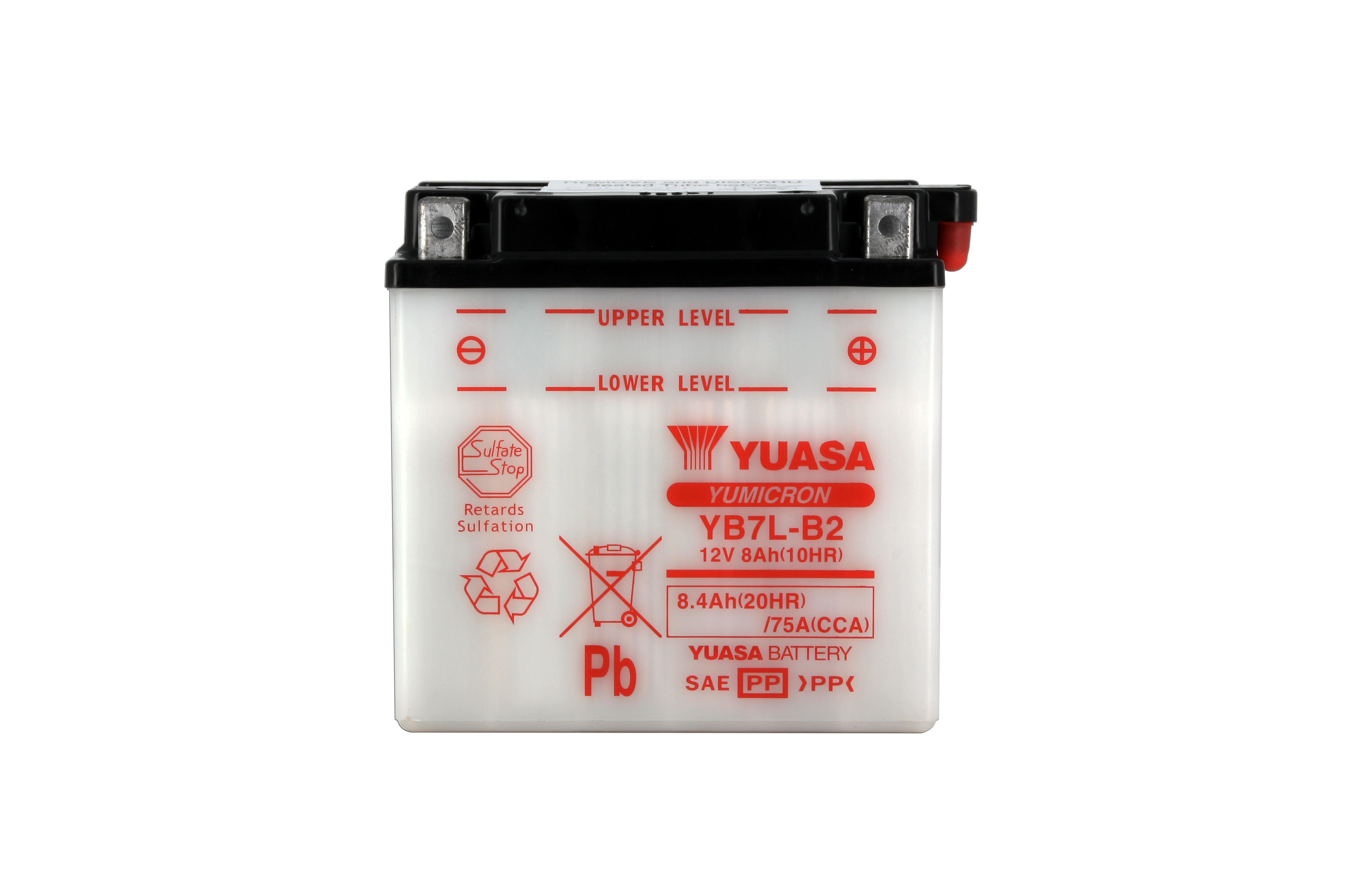 Batteria YB7L-B2 - Convenzionale - Con manutenzione - Fornita senza acido