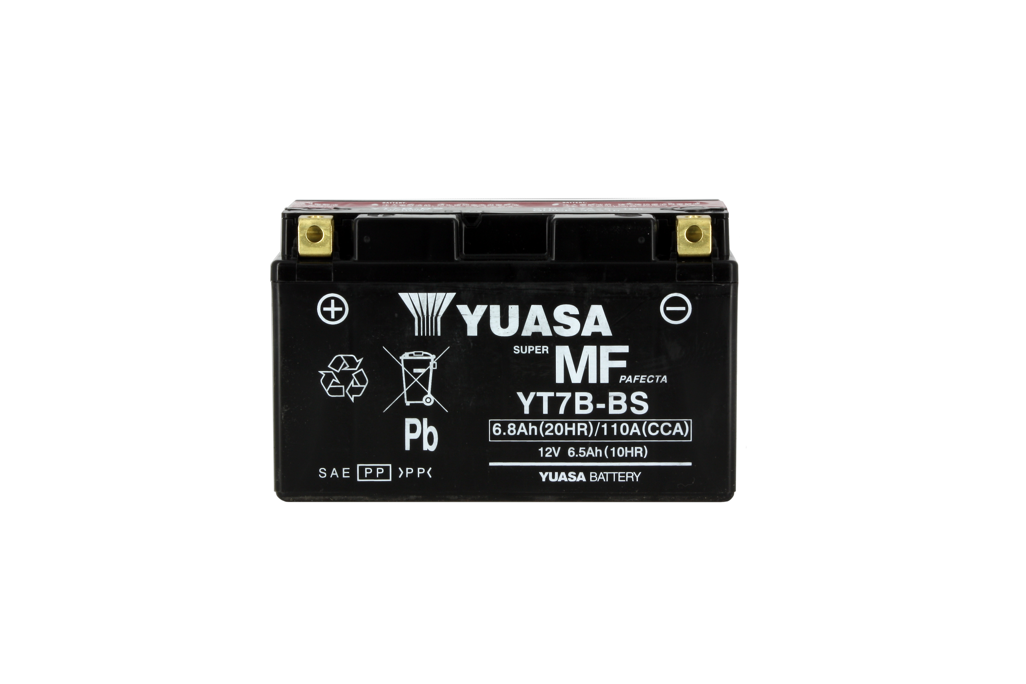 Batteria YT7B-BS - AGM - Senza manutenzione - Fornita con pack acido