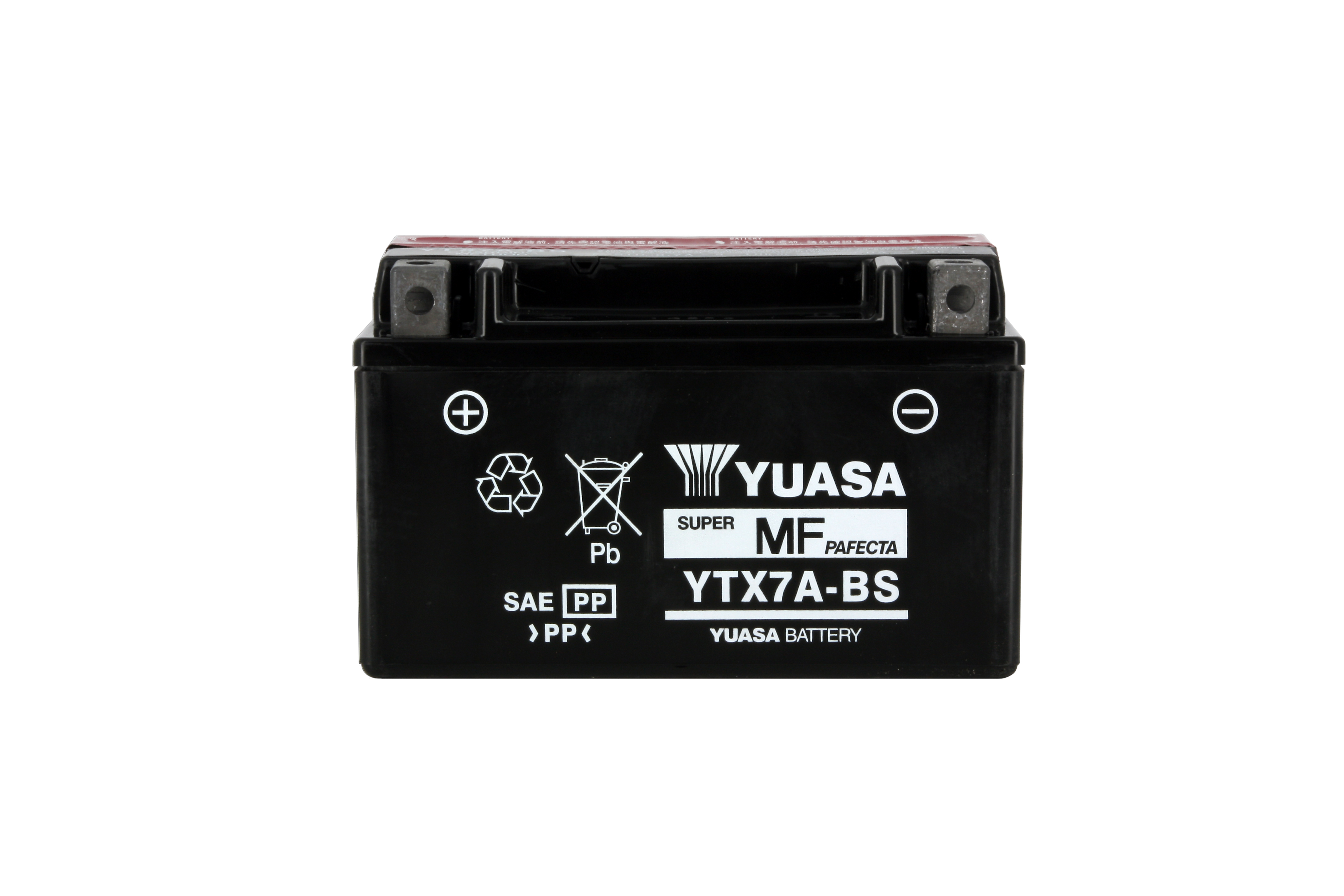Batteria YTX7A-BS - AGM - Senza manutenzione - Fornita con kit acido