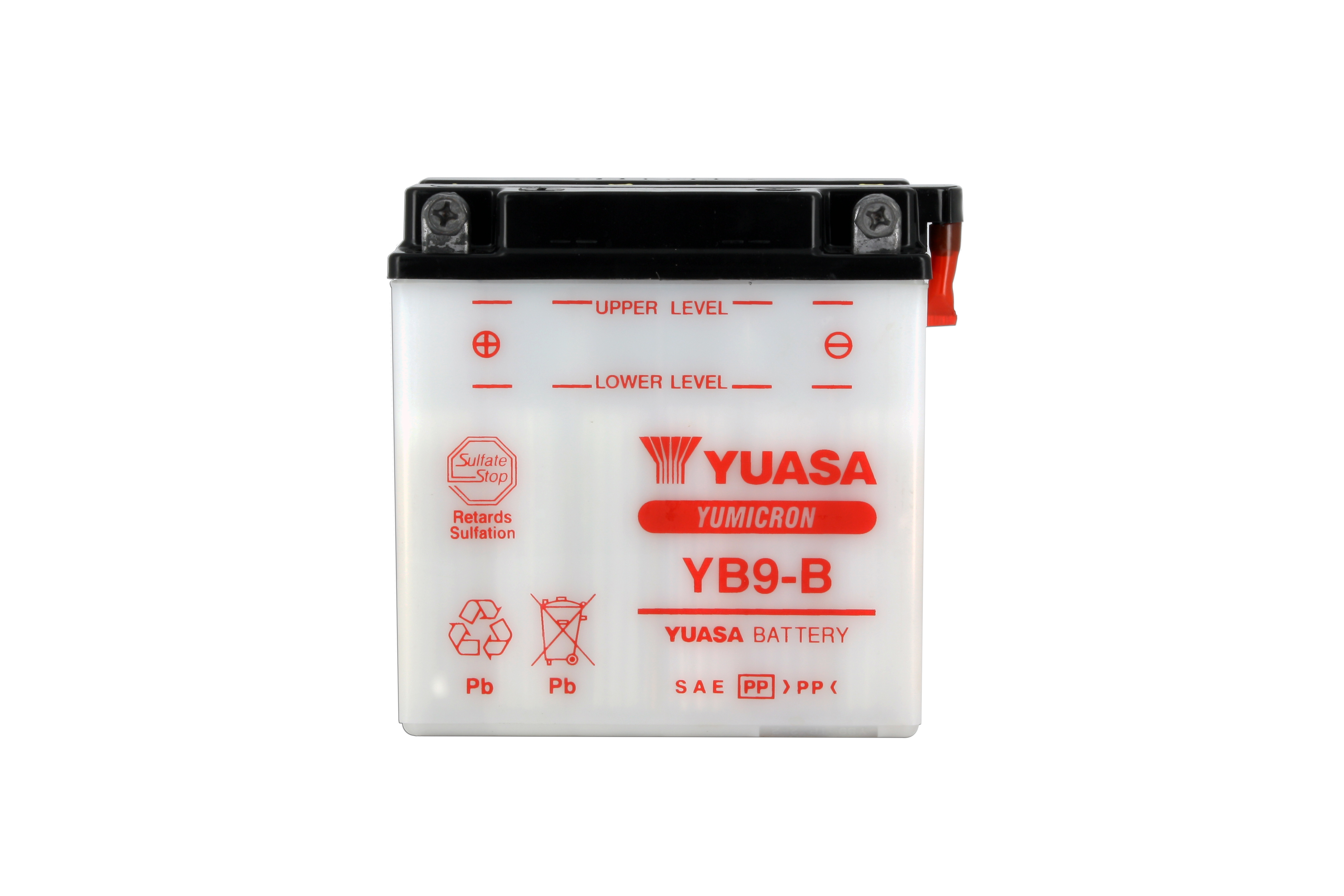 Batteria YB9-B - Convenzionale - Con manutenzione - Fornita senza acido