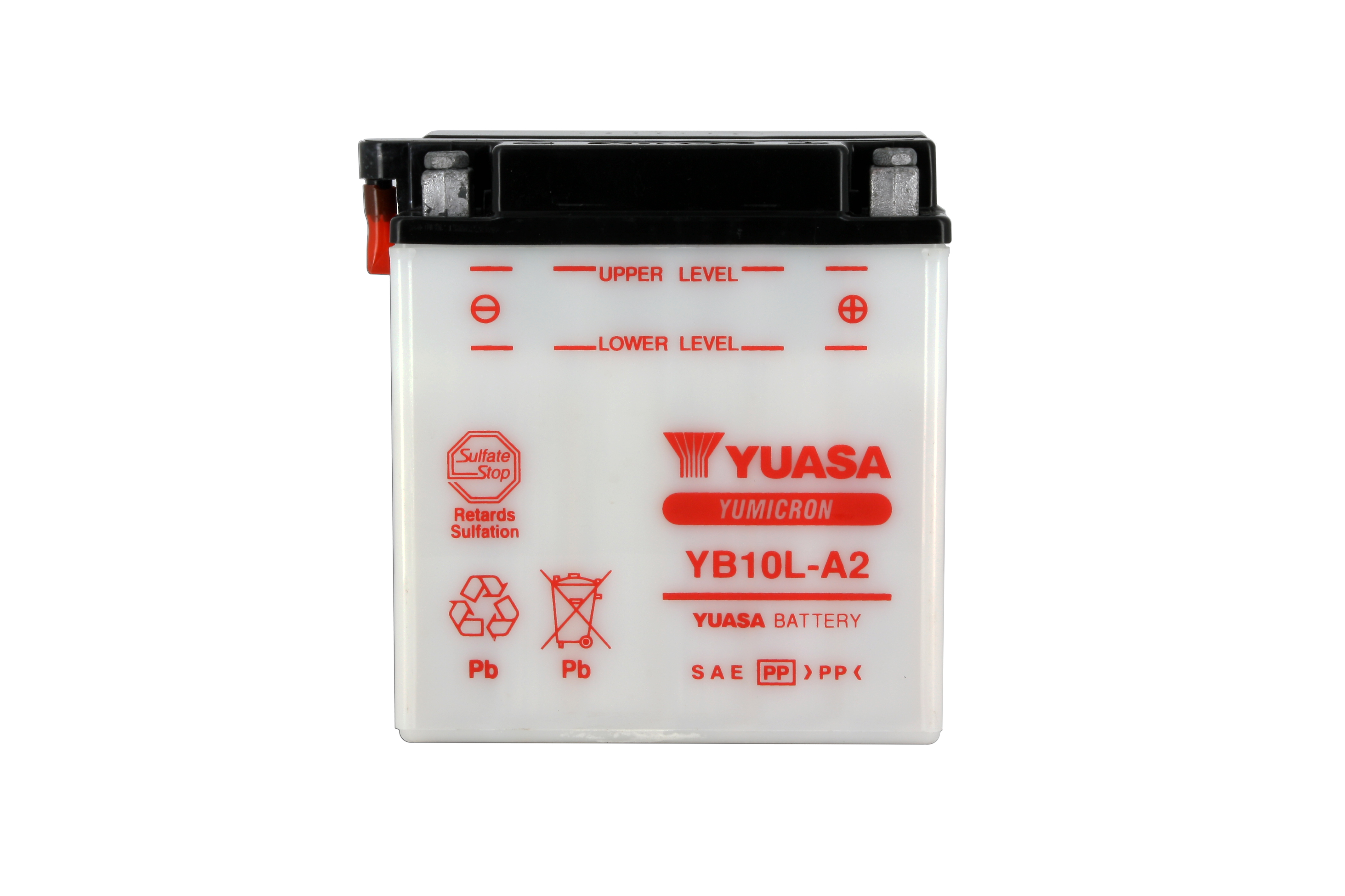 Batteria YB10L-A2 - Convenzionale - Con manutenzione - Fornita senza acido