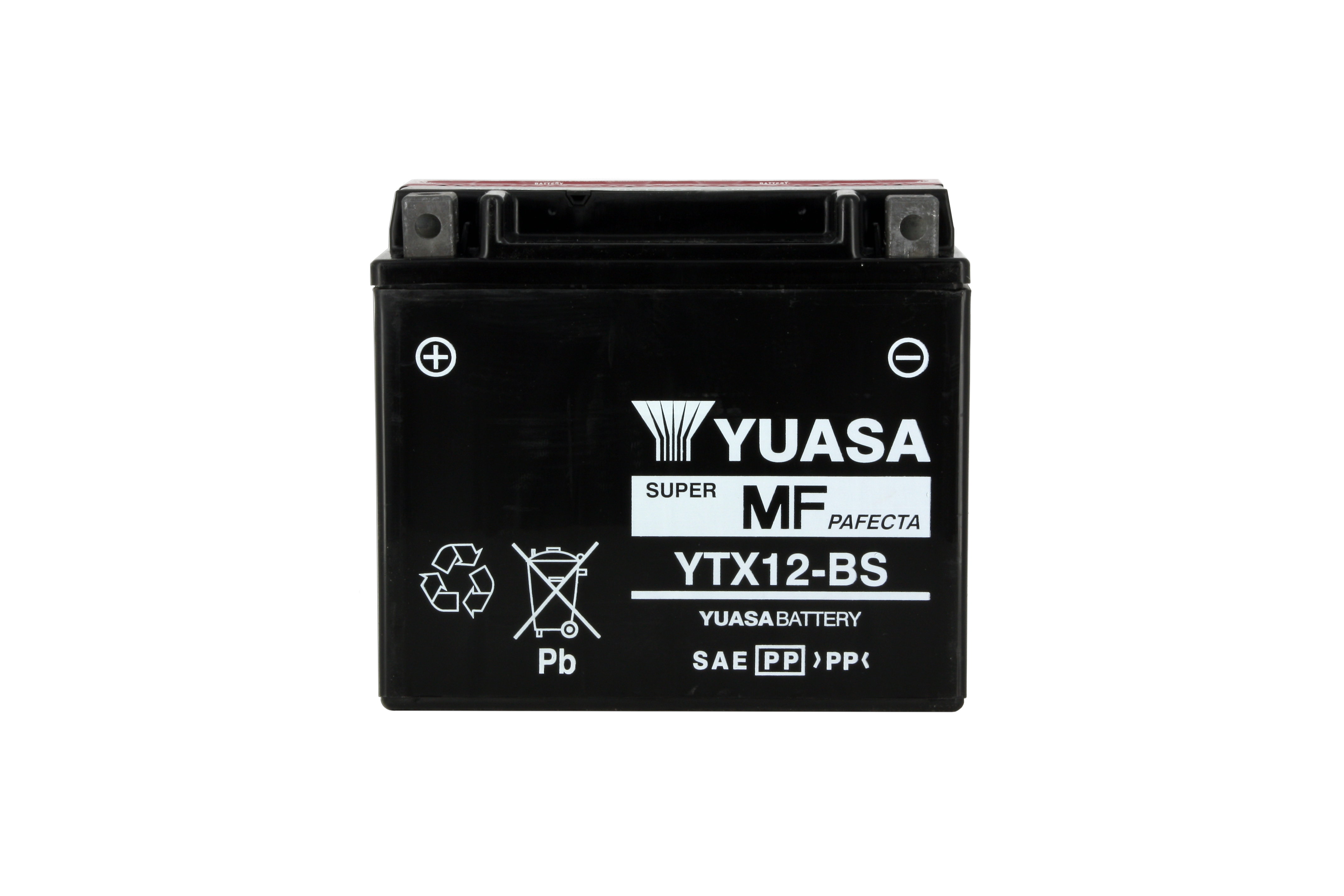 Batteria YTX12-BS - AGM - Senza manutenzione - Fornita con pack acido
