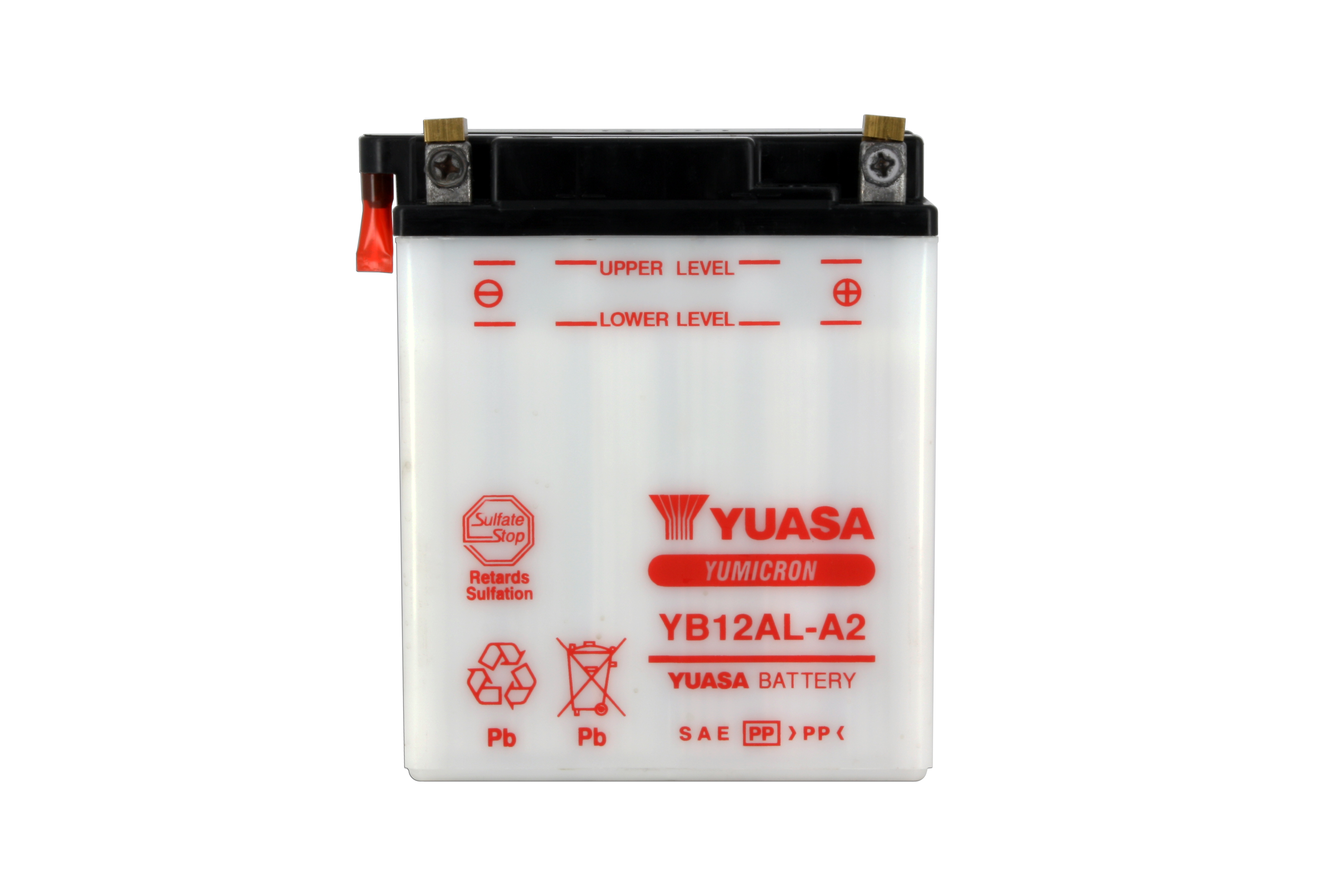 Batteria YB12AL-A2 - Convenzionale - Con manutenzione - Fornita senza acido