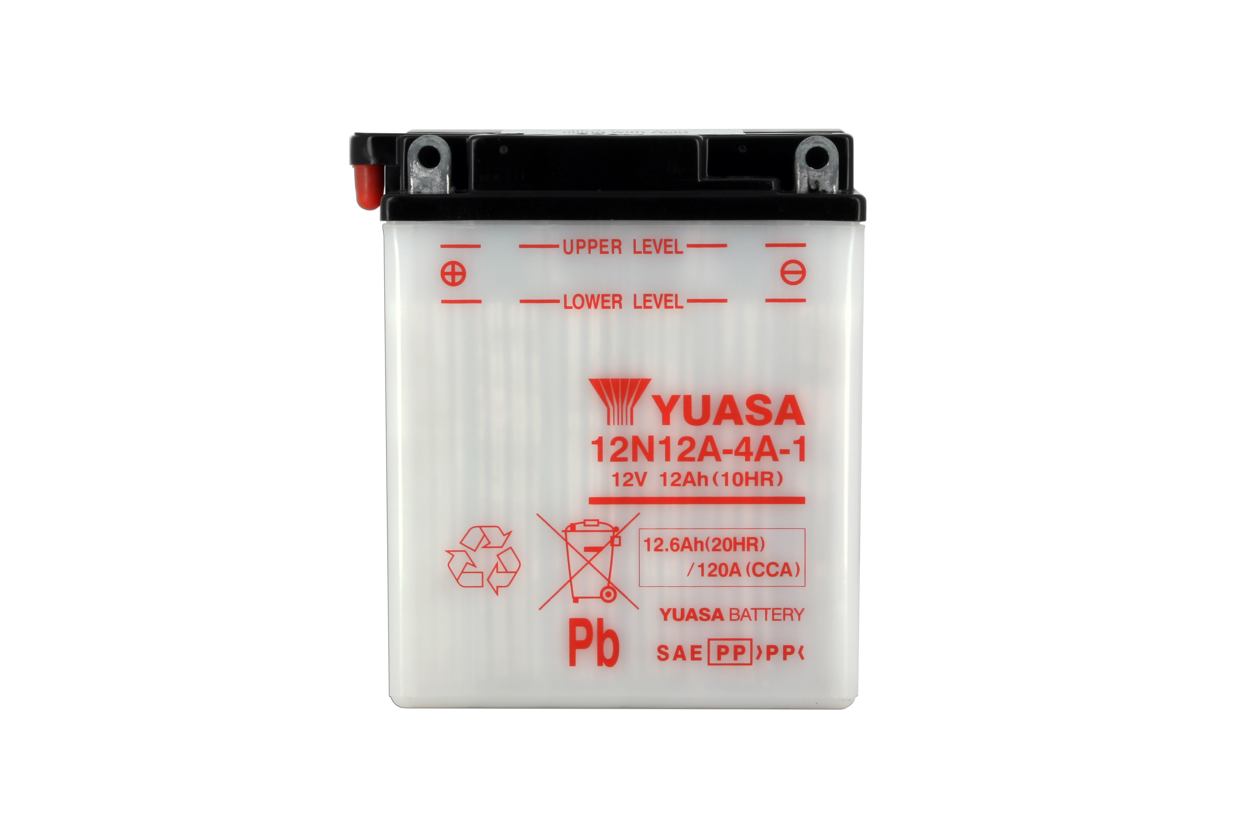 Batteria 12N12A-4A-1 - Convenzionale - Con manutenzione - Fornita senza acido
