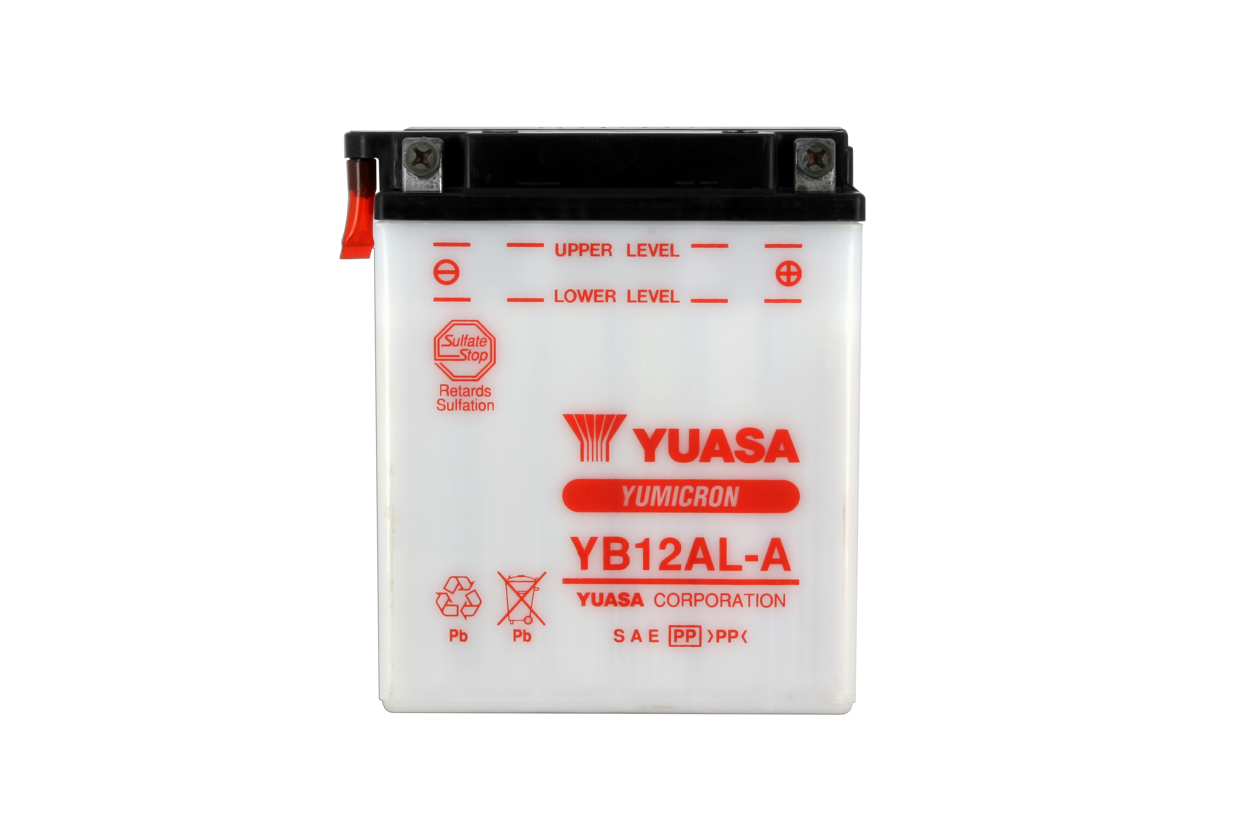 Batteria YB12AL-A - Convenzionale - Con manutenzione - Fornita senza acido