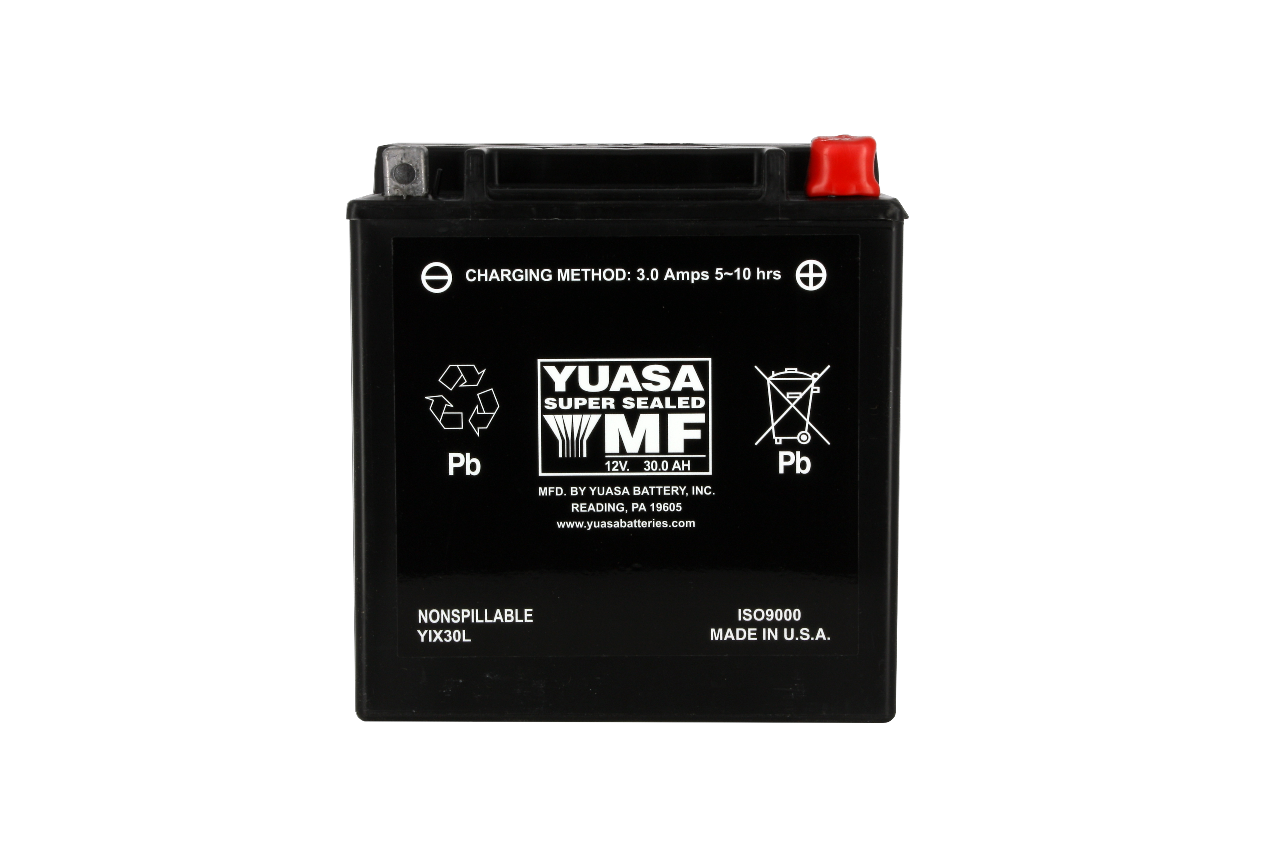 Batteria YIX30L-BS - AGM - Senza manutenzione - Fornita con pack acido