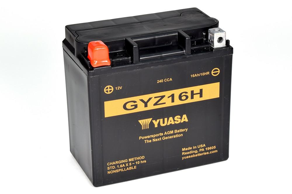 Batteria GYZ16H - AGM - Senza manutenzione - Pronta all'uso