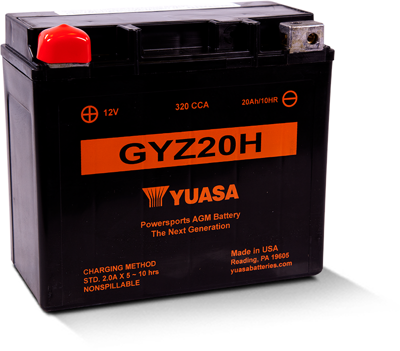 Batteria GYZ20H - AGM - Senza manutenzione - Pronta all'uso