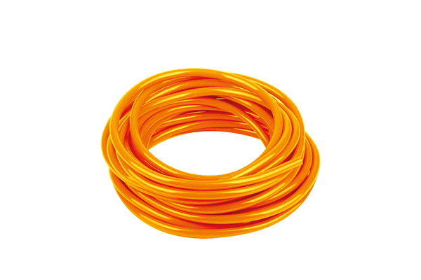 Tubetto Arancione Ø interno 6mm X 3 Metri Morbido